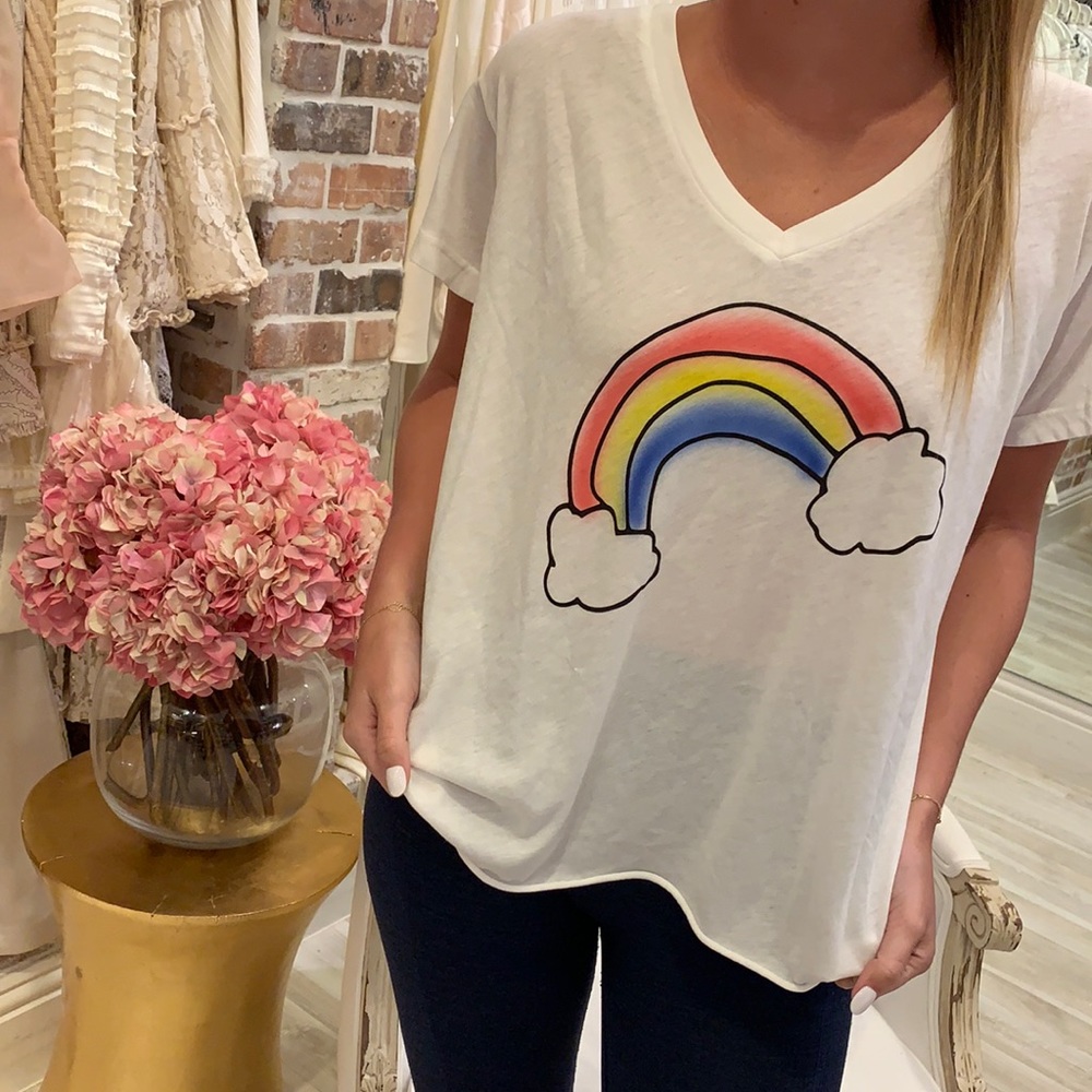 Wildfox “Rainbow” Tee